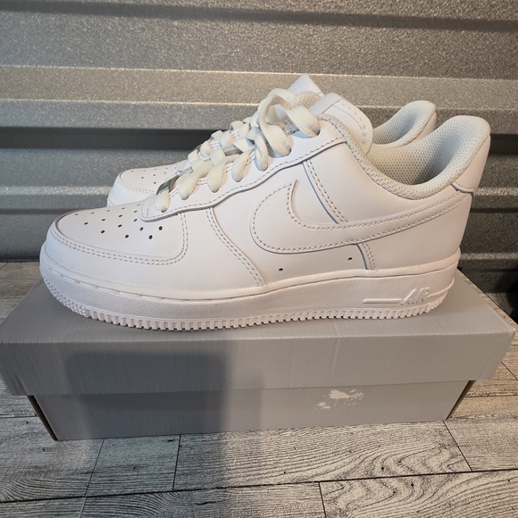 Nike Shoes - Nike Women's Air Force 1  White On White  Sneakers
